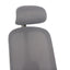Office Chair with Headrest - Carbon Grey