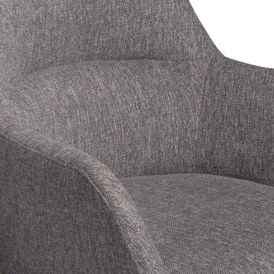 Fabric Office Chair - Lead Grey