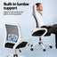 Artiss 2x Office Chair Mesh Computer Gaming Desk Chairs Work Study Mid Back
