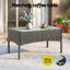 Gardeon 4-Piece Outdoor Sofa Set Rattan Furniture with Two Pillows Grey