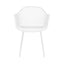 Gardeon 4PC Outdoor Dining Chairs PP Lounge Chair Patio Furniture Garden White