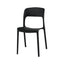 Gardeon 4PC Outdoor Dining Chairs Stackable PP Patio Chair Garden Furniture Black