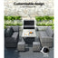 Gardeon Outdoor Dining Set Wicker Table Chairs Setting 8 Seater