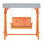 Gardeon Swing Chair Wooden Garden Bench Canopy 2 Seater Outdoor Furniture