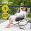Gardeon Outdoor Rocking Chair Furniture Papasan Recliner Garden Patio Lounge Setting