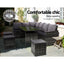Gardeon Outdoor Furniture Dining Setting Sofa Set Wicker 9 Seater Storage Cover Mixed Grey