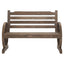 Gardeon Outdoor Garden Bench Wooden 2 Seat Wagon Chair Patio Furniture Teak