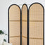 Kojo 3 Panel Room Screen Black