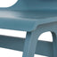 Wooden Home Office Desk - Light Blue