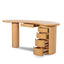 1.6m Home Office Desk - Natural
