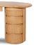 1.6m Home Office Desk - Natural