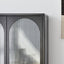Eve Modern Large Metal Cabinet Black