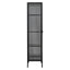 Eve Modern Large Metal Cabinet Black