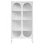Eve Modern Large Metal Cabinet White