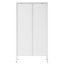 Eve Modern Large Metal Cabinet White