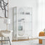 Eve Modern Large Metal Cabinet White