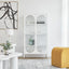 Eve Modern Large Metal Cabinet White