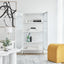 Eve Modern Large Metal Cabinet White