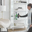 Eve Modern Large Metal Cabinet White
