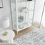 Eve Modern Large Metal Cabinet White