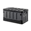 Gardeon Collapsible Outdoor Storage Box 60L Stackable Folding Camping Organizer Black