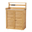 Gardeon Outdoor Storage Cabinet Box Potting Bench Table Shelf Chest Garden Shed