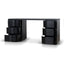 1.6m Office Desk - Full Black
