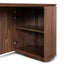 1.77m Left Drawer Office Desk - Walnut