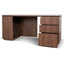 1.77m Right Drawer Office Desk - Walnut