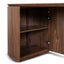 1.77m Right Drawer Office Desk - Walnut