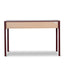 1.2m Home Office Desk - Burgundy Red