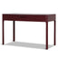 1.2m Home Office Desk - Burgundy Red