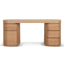1.7m Office Desk - Natural Oak