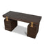1.55m New Elm Home Office Desk - Walnut