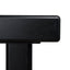 1.6m Office desk - Black Oak
