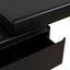 1.6m Office desk - Black Oak