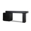 1.6m Office desk - Black Oak