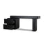 1.6m Office desk - Black Oak