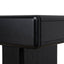 1.6m Office desk - Black Oak