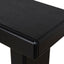1.6m Office desk - Black Oak