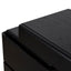 1.6m Office desk - Black Oak