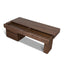 1.6m Office Desk - Walnut Veneer