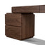 1.6m Office Desk - Walnut Veneer
