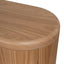 1.9m Office Desk - Natural Oak