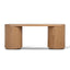 1.9m Office Desk - Natural Oak