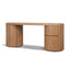 1.9m Office Desk - Natural Oak