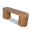 1.9m Office Desk - Natural Oak