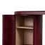 1.9m Office Desk - Burgundy Red