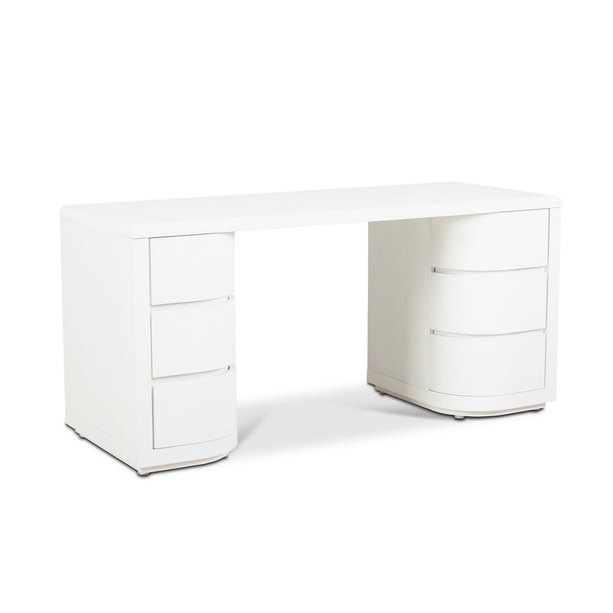 1.6m Office Desk - White