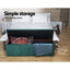 Artiss Storage Ottoman Blanket Box Velvet Foot Stool Rest Chest Couch Green